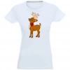 T-SHIRT KOSZULKA DAMSKA ŚWIĄTECZNA RENIFER -