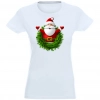 T-SHIRT KOSZULKA DAMSKA ŚWIĄTECZNA MIKOŁAJ -