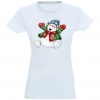 T-SHIRT KOSZULKA DAMSKA ŚWIĄTECZNA BAŁWAN -