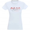 T-SHIRT KOSZULKA DAMSKA ŚWIĄTECZNA NADRUK -