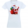 T-SHIRT KOSZULKA DAMSKA ŚWIĄTECZNA MIKOŁAJ -
