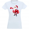 T-SHIRT KOSZULKA DAMSKA ŚWIĄTECZNA MIKOŁAJ -