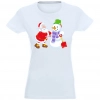 T-SHIRT KOSZULKA DAMSKA ŚWIĄTECZNA MIKOŁAJ -