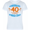 T-SHIRT KOSZULKA MĘSKA PREZENT URODZINY 40 -