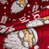Zbliżenie na pikowaną jodełkę i mięsistą tkaninę velvet z certyfikatem OEKO-TEX®