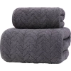 LUKSUSOWY KOMPLET RĘCZNIKÓW KĄPIELOWYCH 70x140cm + 30x75 MIKROFIBRA CHŁONNE