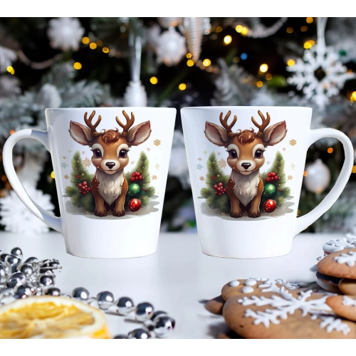 ZESTAW PREZENT ŚWIĄTECZNY KOMPLET KUBKI LATTE RĘCZNIKI ŚWIĘTA MIKOŁAJ