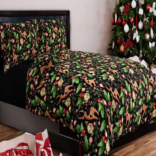 POŚCIEL 100% BAWEŁNA BOŻONARODZENIOWY SEN POLSKI KOMPLET POŚCIELI