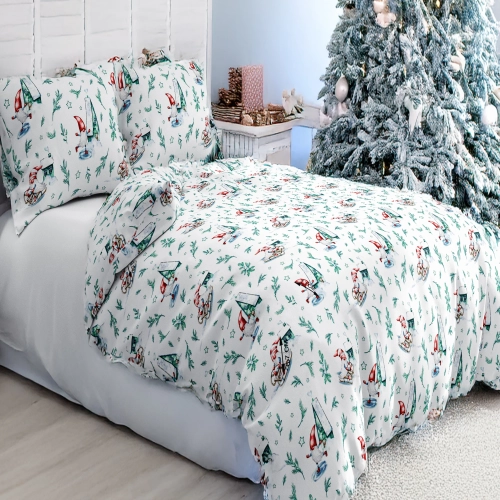 ŚWIĄTECZNA POŚCIEL POLSKA 100% BAWEŁNA KOMPLET POSZEWKI POSZWA