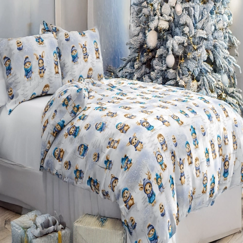 ŚWIĄTECZNA POŚCIEL POLSKA 100% BAWEŁNA KOMPLET POSZEWKI POSZWA