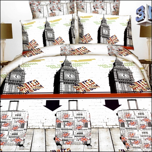 Pościel 3D 200x220 cm Mikrowłókno