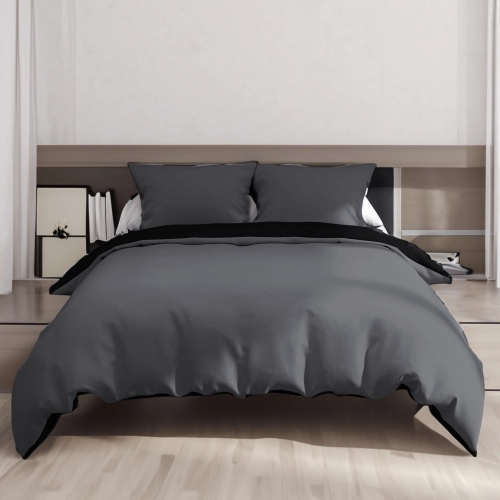 POŚCIEL 100% BAWEŁNA STALOWA CISZA POLSKI KOMPLET POŚCIELI