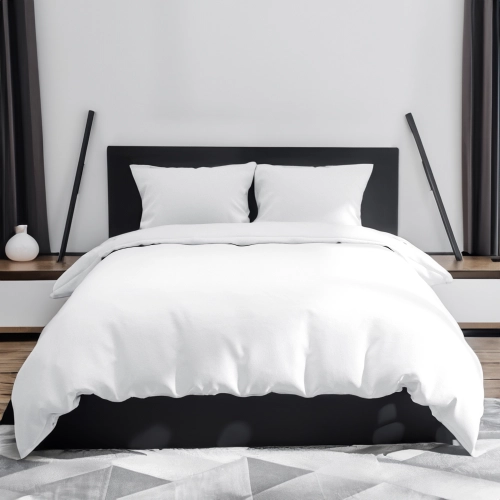 POŚCIEL 100% BAWEŁNA BIAŁA CISZA POLSKI KOMPLET POŚCIELI