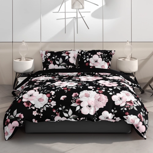 POŚCIEL 100% BAWEŁNA KWITNĄCA NOC POLSKI KOMPLET POŚCIELI