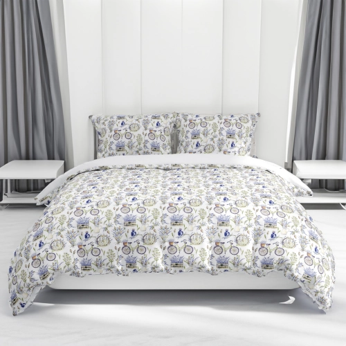 POŚCIEL 100% BAWEŁNA ROWEROWE SNY POLSKI KOMPLET POŚCIELI