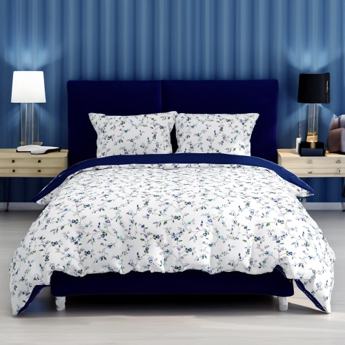 KOMPLET POŚCIELI POLSKA 100% BAWEŁNA PORANNY SZEPT 140x200