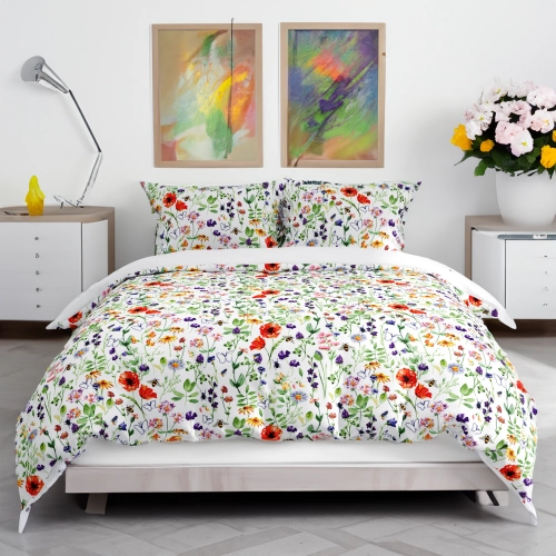 POŚCIEL 100% BAWEŁNA POLNY ŚWIT POLSKI KOMPLET POŚCIELI