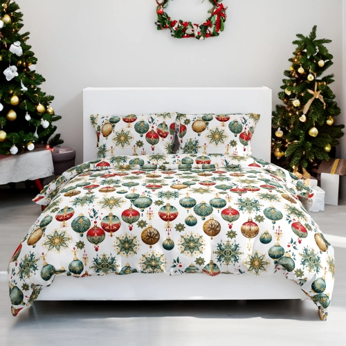 ŚWIĄTECZNA POŚCIEL POLSKA 100% BAWEŁNA KOMPLET POSZEWKI POSZWA