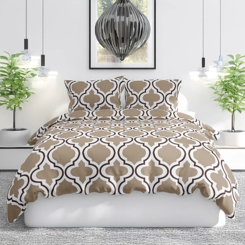 POŚCIEL 100% BAWEŁNA PUSTYNNA MOZAIKA POLSKI KOMPLET POŚCIELI