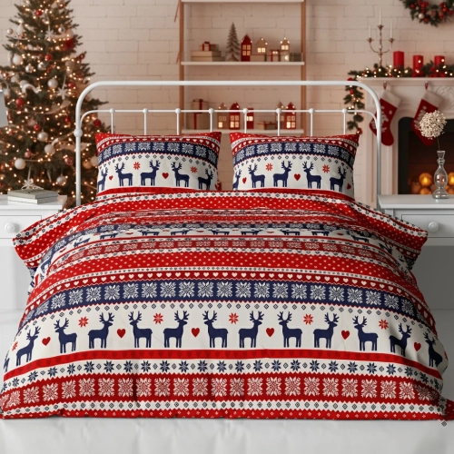 pościel świąteczna 100% bawełna premium J&W