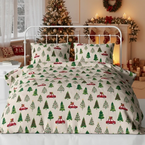 pościel świąteczna 100% bawełna premium J&W