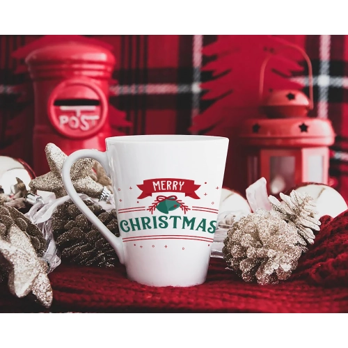 ŚWIĄTECZNY KUBEK LATTE 330ml PREZENT NA ŚWIĘTA