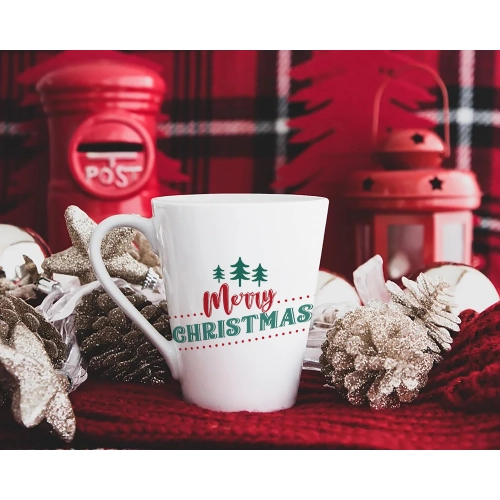 ŚWIĄTECZNY KUBEK LATTE 330ml PREZENT NA ŚWIĘTA