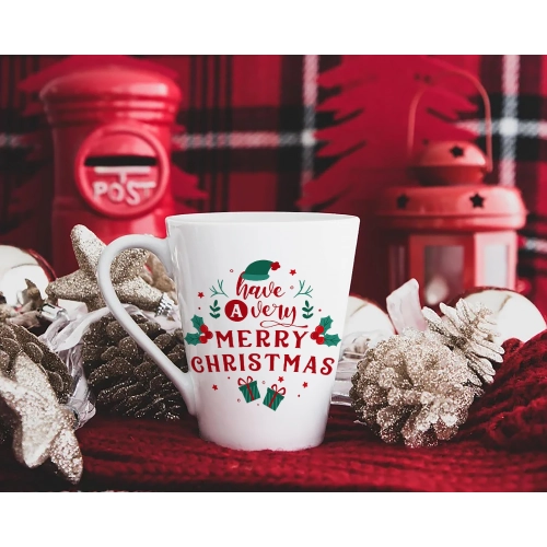 ŚWIĄTECZNY KUBEK LATTE 330ml PREZENT NA ŚWIĘTA