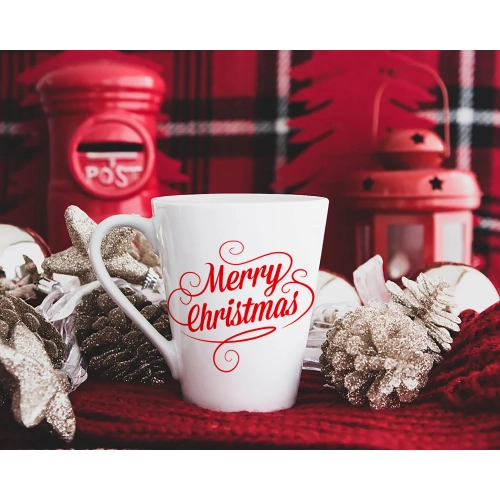 ŚWIĄTECZNY KUBEK LATTE 330ml PREZENT NA ŚWIĘTA