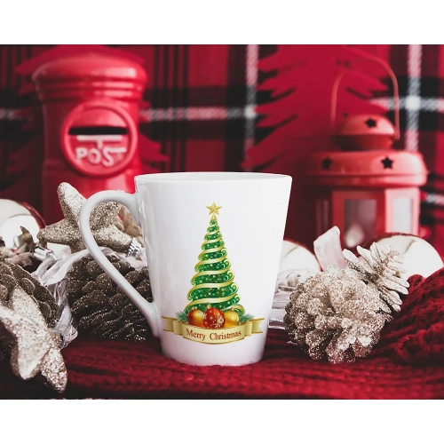 ŚWIĄTECZNY KUBEK LATTE 330ml PREZENT NA ŚWIĘTA