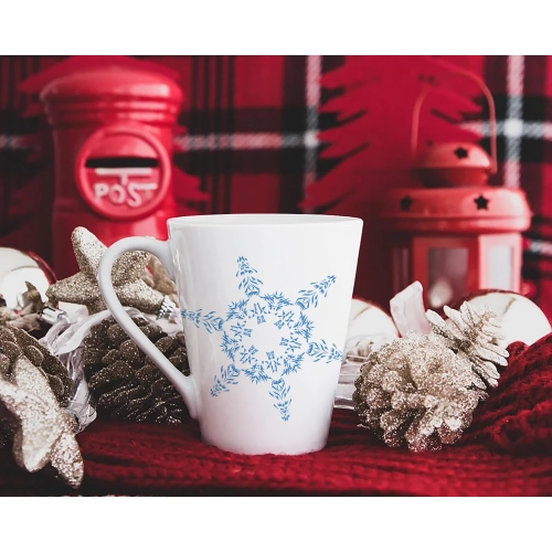 ŚWIĄTECZNY KUBEK LATTE 330ml PREZENT NA ŚWIĘTA