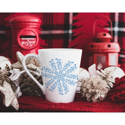 ŚWIĄTECZNY KUBEK LATTE 330ml PREZENT NA ŚWIĘTA