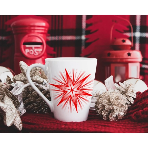 ŚWIĄTECZNY KUBEK LATTE 330ml PREZENT NA ŚWIĘTA