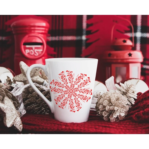 ŚWIĄTECZNY KUBEK LATTE 330ml PREZENT NA ŚWIĘTA