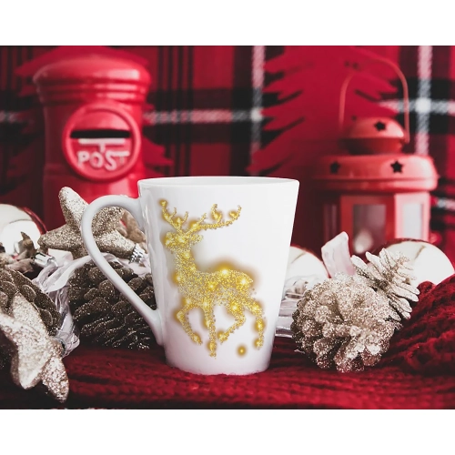 ŚWIĄTECZNY KUBEK LATTE 330ml PREZENT NA ŚWIĘTA