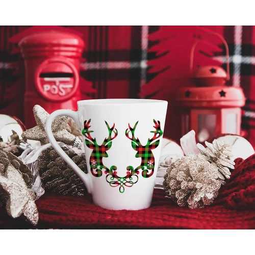 ŚWIĄTECZNY KUBEK LATTE 330ml PREZENT NA ŚWIĘTA