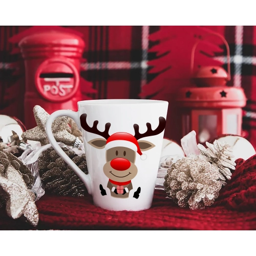 ŚWIĄTECZNY KUBEK LATTE 330ml PREZENT NA ŚWIĘTA