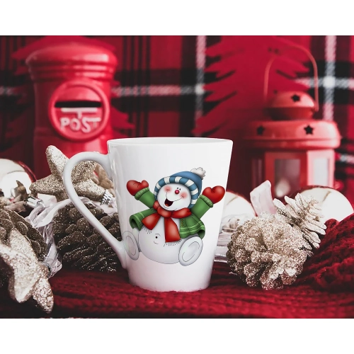 ŚWIĄTECZNY KUBEK LATTE 330ml PREZENT NA ŚWIĘTA