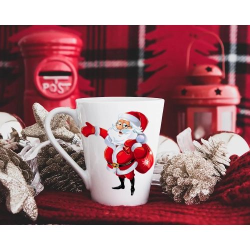 ŚWIĄTECZNY KUBEK LATTE 330ml PREZENT NA ŚWIĘTA