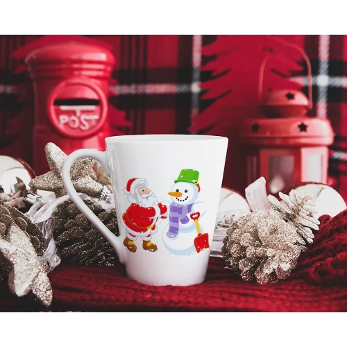 ŚWIĄTECZNY KUBEK LATTE 330ml PREZENT NA ŚWIĘTA