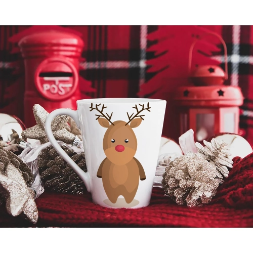 ŚWIĄTECZNY KUBEK LATTE 330ml PREZENT NA ŚWIĘTA