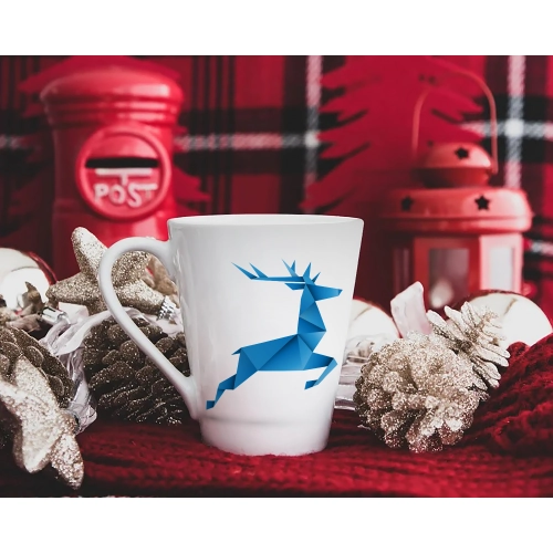 ŚWIĄTECZNY KUBEK LATTE 330ml PREZENT NA ŚWIĘTA