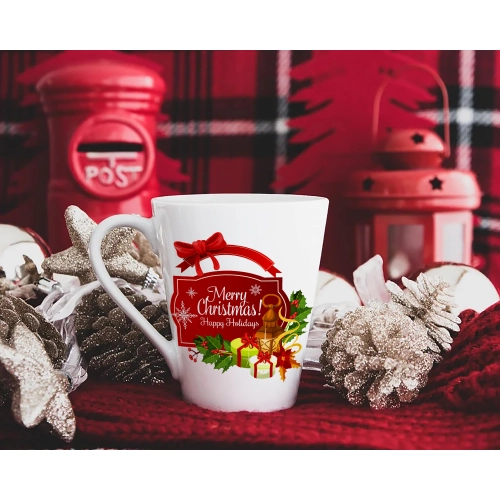 ŚWIĄTECZNY KUBEK LATTE 330ml PREZENT NA ŚWIĘTA