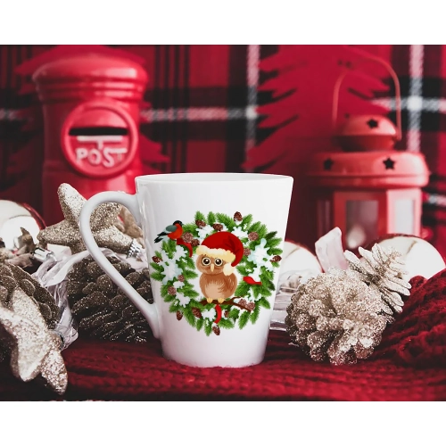 ŚWIĄTECZNY KUBEK LATTE 330ml PREZENT NA ŚWIĘTA