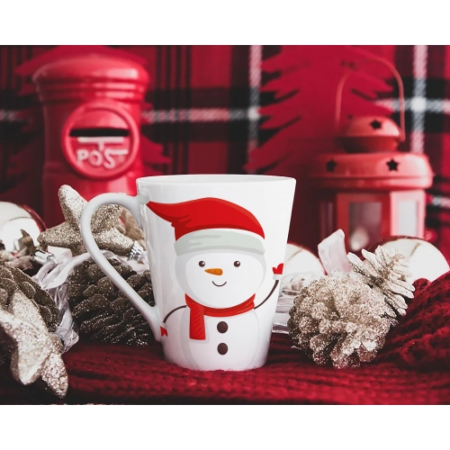 ŚWIĄTECZNY KUBEK LATTE 330ml PREZENT NA ŚWIĘTA