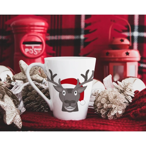 ŚWIĄTECZNY KUBEK LATTE 330ml PREZENT NA ŚWIĘTA