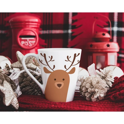 ŚWIĄTECZNY KUBEK LATTE 330ml PREZENT NA ŚWIĘTA