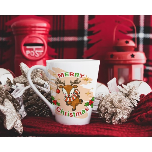 ŚWIĄTECZNY KUBEK LATTE 330ml PREZENT NA ŚWIĘTA