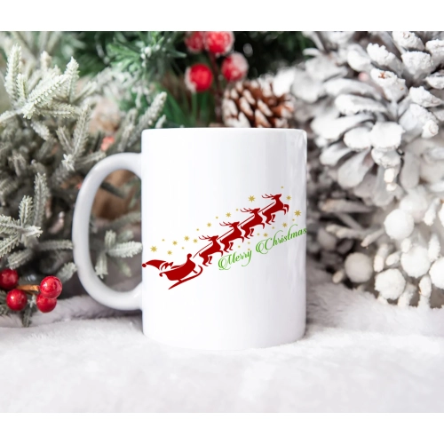 SUPER ŚWIĄTECZNY KUBEK PREZENT 330ml Z NADRUKIEM