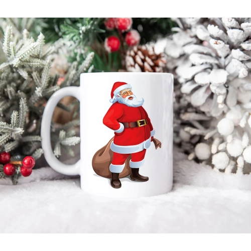 SUPER ŚWIĄTECZNY KUBEK PREZENT 330ml MIKOŁAJ